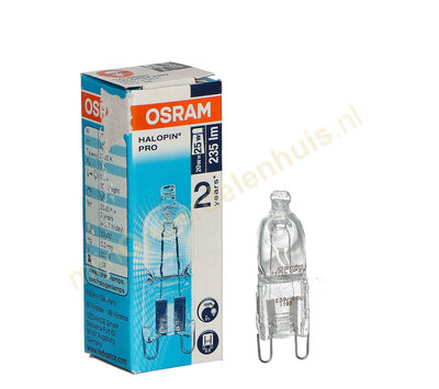 Osram halogeenlamp Halopin Pro 20/25W G9