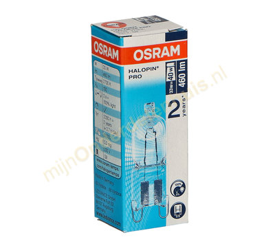 Osram halogeenlamp Halopin Pro 30/40W G9