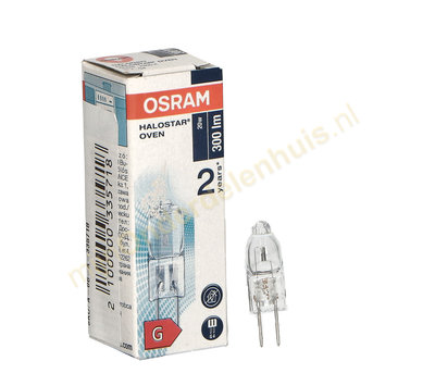Osram Halostar ovenlamp 12V 20W G4 300°C