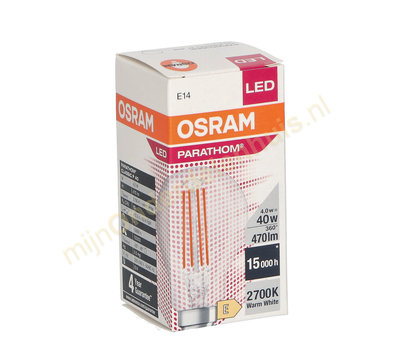 Osram LED kogellamp Classic 4/40W E14