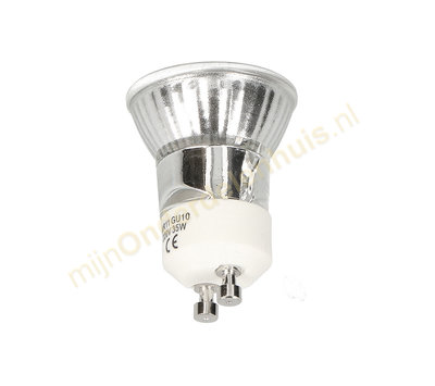 Halogeen GU10 35W 230V 35mm warm wit 63199