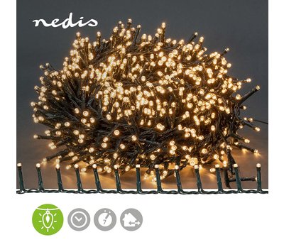 Nedis kerstverlichting 36m 1800LED's voor binnen/ buiten CLCC1800