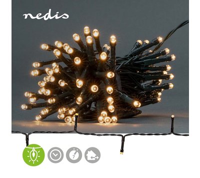 Nedis kerstverlichting 3.60m 48LED's voor binnen/ buiten CLBO48
