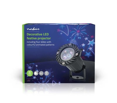 Nedis feestprojector voor binnen/ buiten CLPR2
