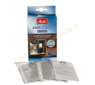 Melitta ontkalker voor koffiemachine 6782669 1-5008-04