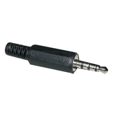 COM Jackplug 3.5mm 4-polig soldeer