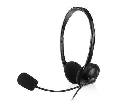 Ewent headset met microfoon EW3563