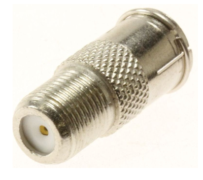 Adapter F steker contra / Coax contra