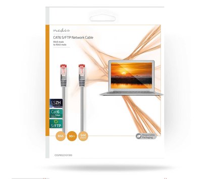 CAT6 S/FTP netwerkkabel 30m CCGP85221GY300