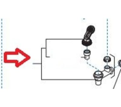 Animo tapkraan van percolator 1000940