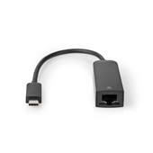 Nedis USB-C naar RJ45 adapterkabel 0.2m CCGB64960BK02