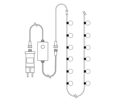 Nedis SmartLife decoratieve LED WIFILP02C48