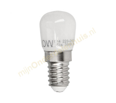 Glow LED koelkastlamp  1.5Watt E14 63410