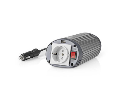 Nedis universele omvormer 24V > 220V 150W + 1x USB PIMS15024