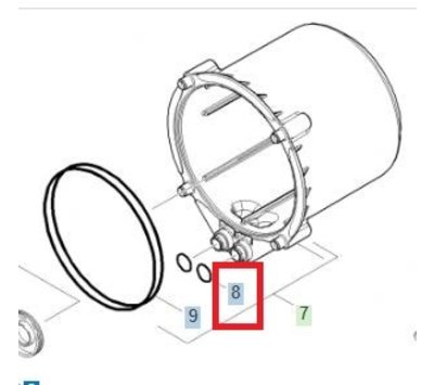 Karcher O-ring van hogedrukreiniger 9.080-455.0