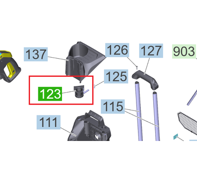 Karcher houder van hogedrukreiniger 9.002-423.0