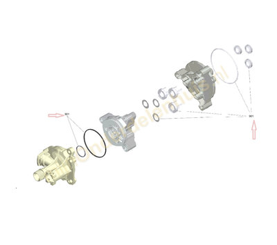 Karcher afdichtingenset van hogedrukreiniger 4.100-834.0