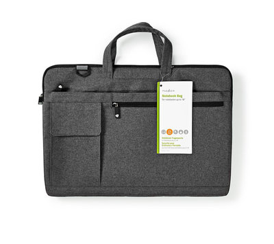 Nedis laptop tas 17 tot 18" NBBG17100BK
