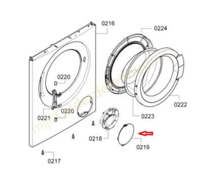 Bosch klep van wasmachine 00655850