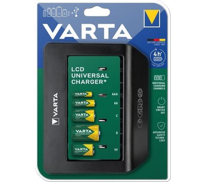 Varta universele batterijlader 57688