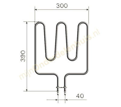 Harvia verwarmingselement van sauna 1500W ZSK-690