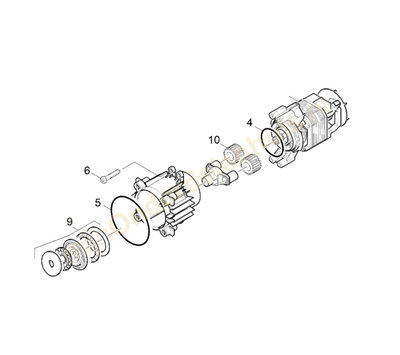 Karcher tandwielset van hogedrukreiniger 4.100-662.0