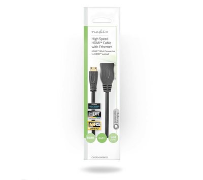 HDMI naar Mini HDMI verloop 0.20 m CVGP34590BK02