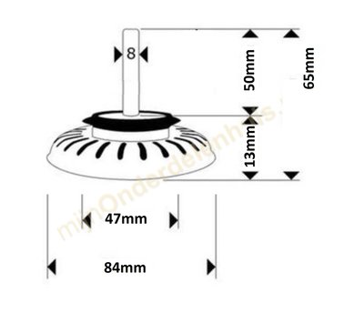 Franke korfplug van spoelbak 133.0049.670
