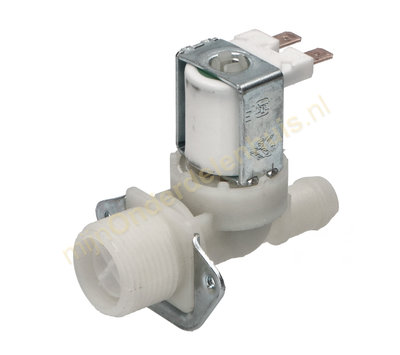 Universeel inlaatventiel enkelvoudig recht 3/4 - 13mm