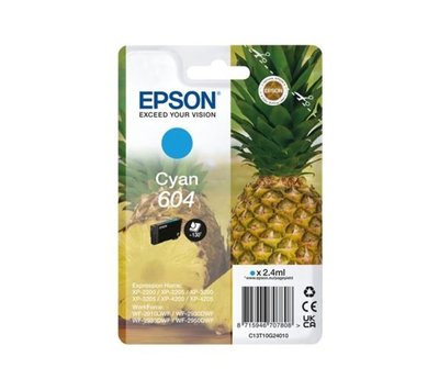 Originele Epson inktcartridge 604 blauw C13T10G24010