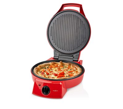 Nedis pizzamaker en grill FCPM100FRD