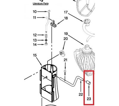 KitchenAid dop van keukenmachine W11379274