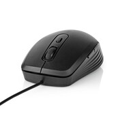 Nedis Nedis bedrade muis 3600dpi met 6 knoppen MSWD110BK
