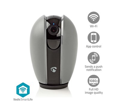 Nedis SmartLife camera voor binnenshuis WIFICI21CGY