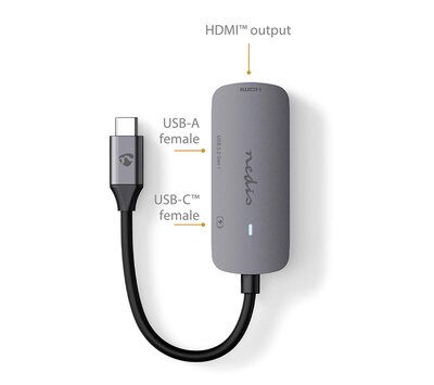 USB-C 3 in 1 multiport adapter CCGB64230GY01