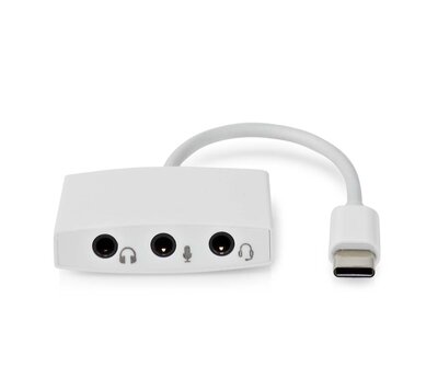 Nedis USB-C audio adapter CCGB65900WT01