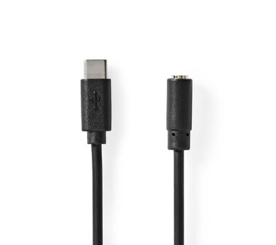 Nedis USB-C audio adapterkabel CCGL65960BK10