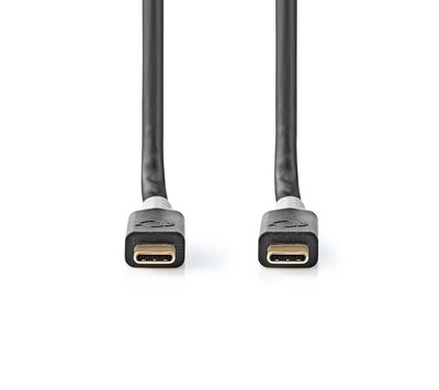 Nedis USB-C naar USB-C kabel 3.2  20 Gbps 2m CCBW64020AT20