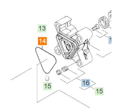 Karcher afdichting van hogedrukreiniger 9.081-424.0