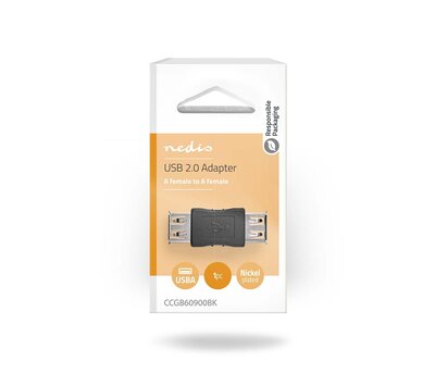 USB 2.0 koppelstuk CCGB60900BK