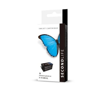 SecondLife inktcartridge voor HP912 BK XL zwart