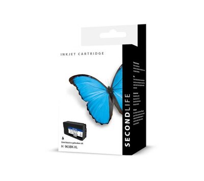 SecondLife inktcartridge voor HP963 BK XL zwart