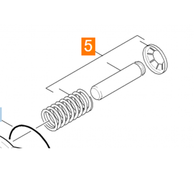 Karcher zuiger set van hogedrukreiniger 9.001-320.0