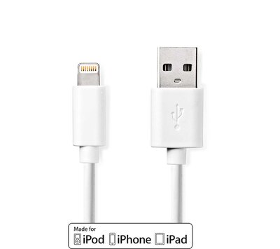 Apple Lightning laad-/datakabel voor iPhone 2m CCGB39300WT20