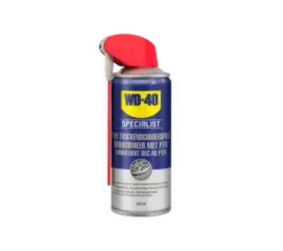 WD-40 droogsmeerspray PTFE 250ml spuitbus smart straw 31743