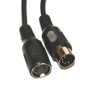 Din verlengkabel 5-polig 5m