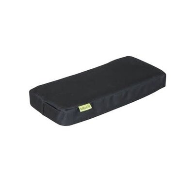 Dresco bagagedragerkussen zwart 5251852