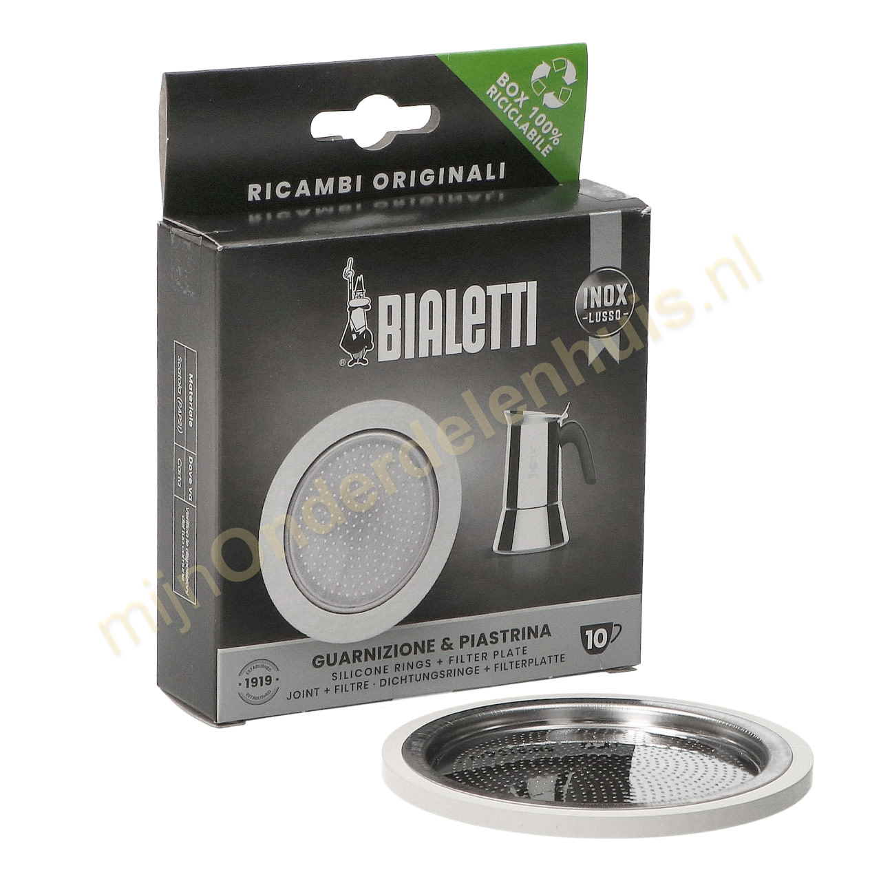 Bialetti filter van koffiezetter 800413 10kops mijnOnderdelenhuis.nl