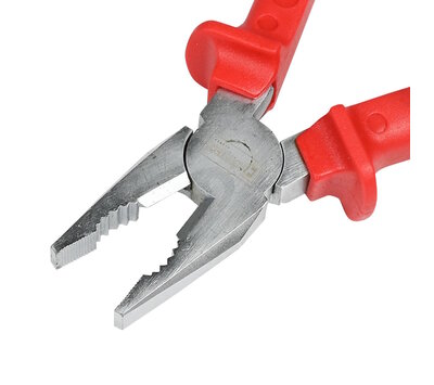 Hofftech combinatietang 180mm rood 003334