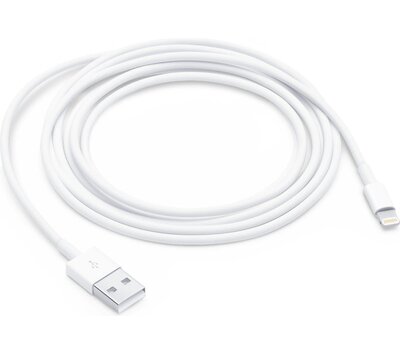 Apple Lightning naar USB-A laad-/ datakabel iPhone 1m